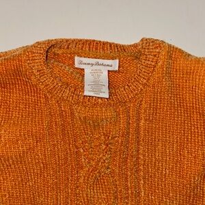Tommy Bahama Vibrant Orange Knit Sweater